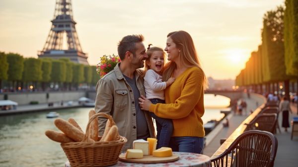 Capturer des souvenirs de famille à Paris avec un photographe expert